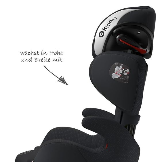 Kiddy Kindersitz Cruiserfix 3 - Onyx Black
