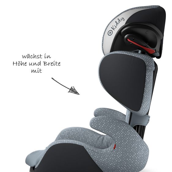 Kiddy Kindersitz Cruiserfix 3 - Polar Grey