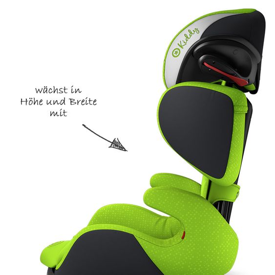 Kiddy Kindersitz Cruiserfix 3 - Spring Green