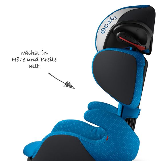 Kiddy Kindersitz Cruiserfix 3 - Summer Blue