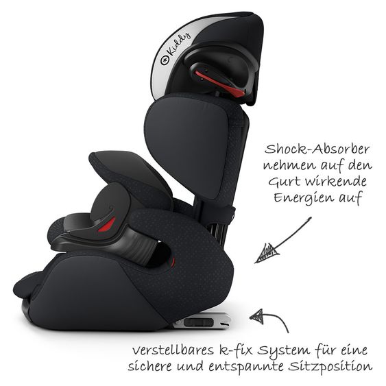 Kiddy Kindersitz Guardianfix 3 - Mystic Black