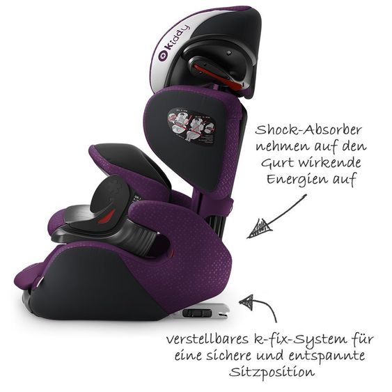 Kiddy Kindersitz Guardianfix 3 - Royal Purple