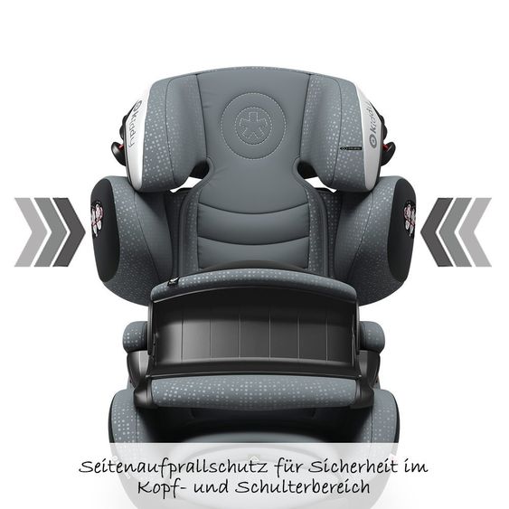 Kiddy Kindersitz Guardianfix 3 - Steel Grey