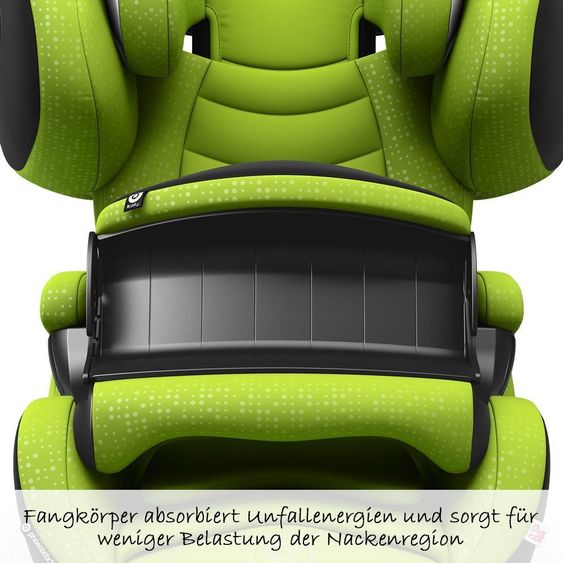 Kiddy Kindersitz Phoenixfix 3 - Lime Green