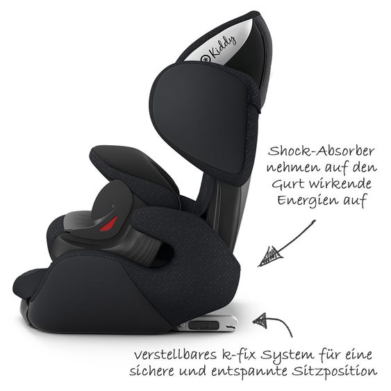 Kiddy Child seat Phoenixfix 3 - Mystic Black