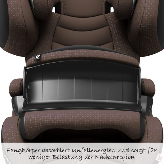 Kiddy Kindersitz Phoenixfix 3 - Nougat Brown
