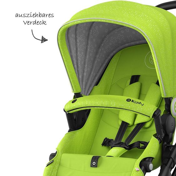 Kiddy Sportwagen Evoglide 1 - Lime Green