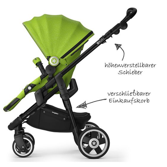 Kiddy Sportwagen Evoglide 1 - Lime Green