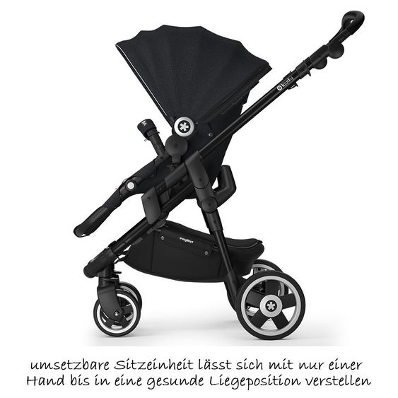 Kiddy Sportwagen Evoglide 1 - Onyx Black