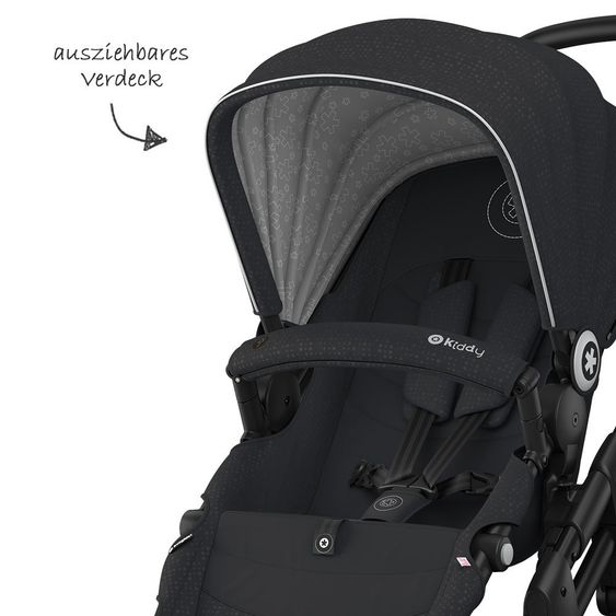 Kiddy Sportwagen Evoglide 1 - Onyx Black