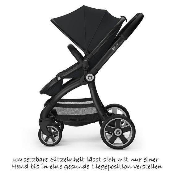 Kiddy Sportwagen Evostar 1 - Onyx Black