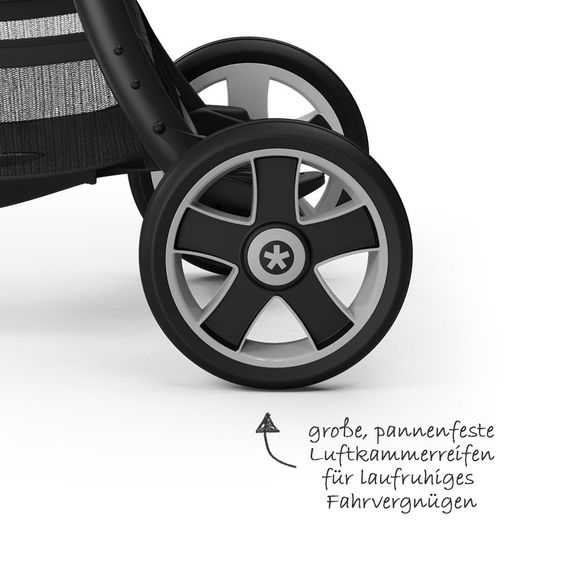 Kiddy Sportwagen Evostar 1 - Onyx Black