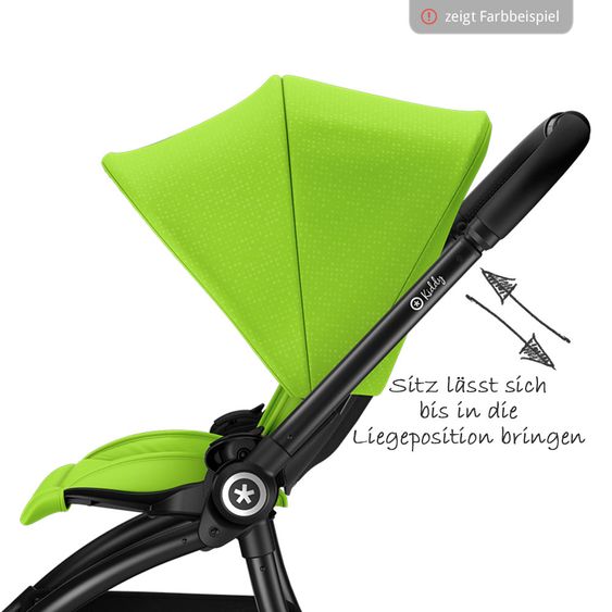 Kiddy Sportwagen Evostar Light 1 - Mystic Black