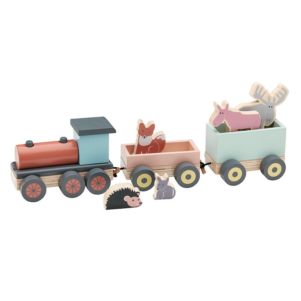 Kids Concept Holzzug - Tiere