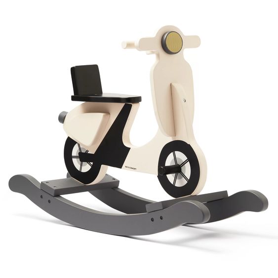 Kids Concept Schaukel-Scooter - Hellbeige