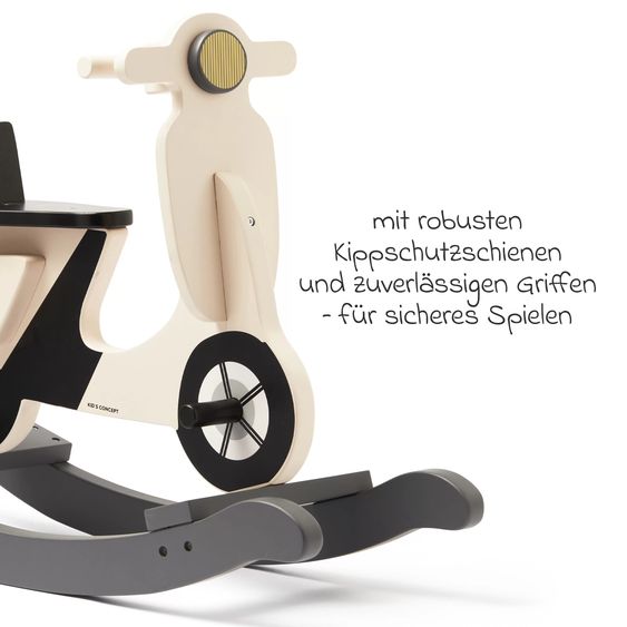 Kids Concept Schaukel-Scooter - Hellbeige