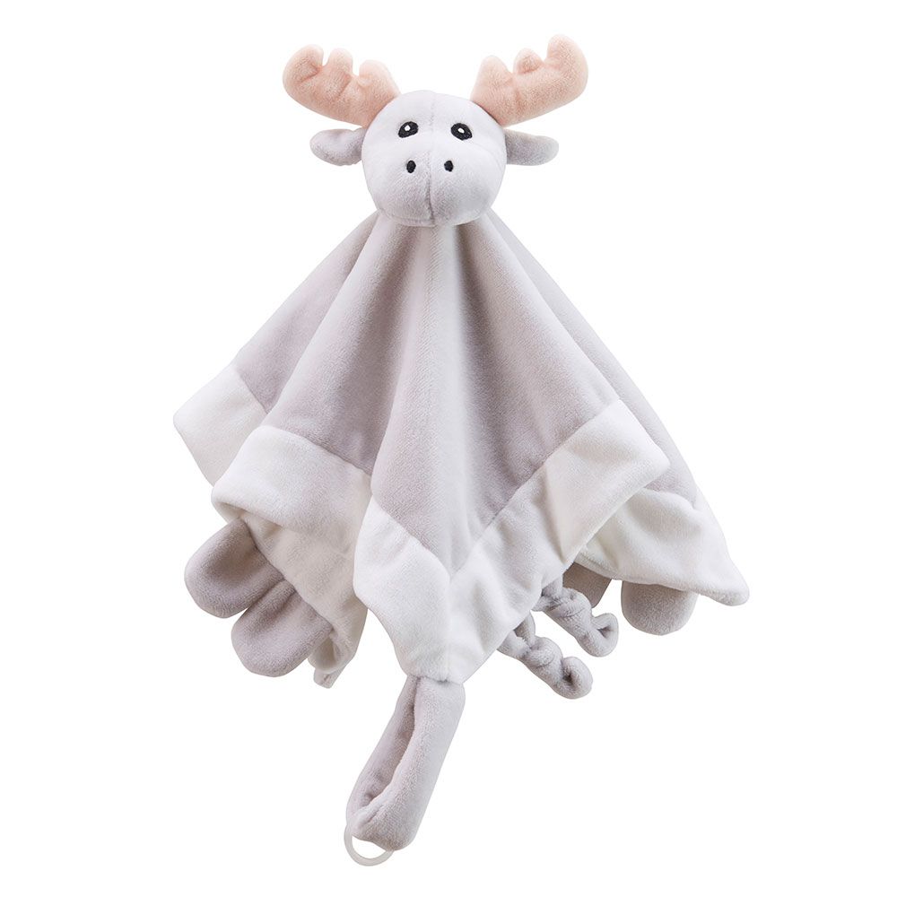 Kids Concept Schmusetuch Edvin - Elch - Grau