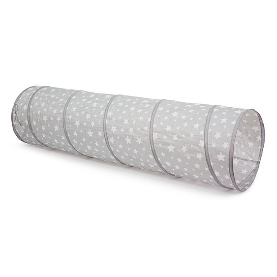 Kids Concept Play Tunnel - Star - Grey