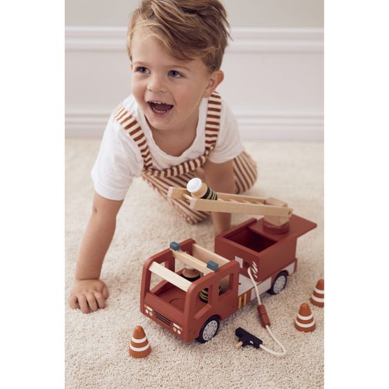 Kids Concept Spielzeugauto - Feuerwehrauto