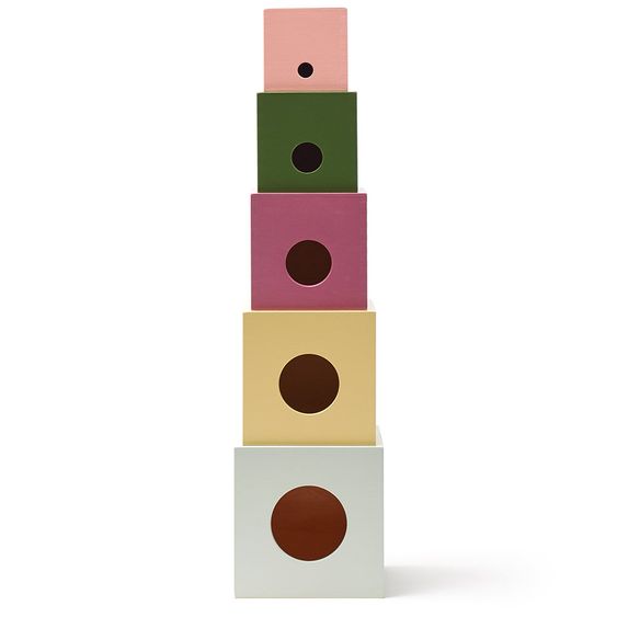 Kids Concept Stapelwürfel - Holz - Edvin