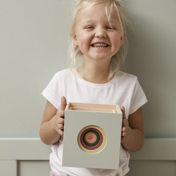 Kids Concept Stapelwürfel - Holz - Edvin