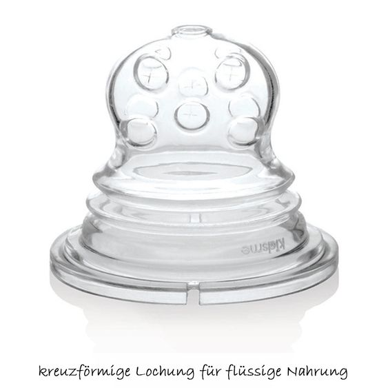 Kidsme Ersatzsauger 2er Pack Food Squeezer für flüssige Nahrung