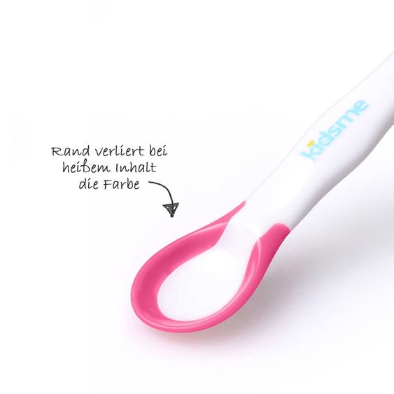Kidsme Wärmesensor-Löffel 2er Pack - Lavendel