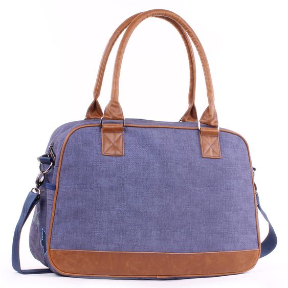 Kidzroom Wickeltasche Super Star mit Applikation - Blau