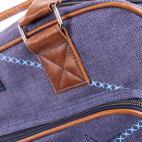 Kidzroom Wickeltasche Super Star mit Applikation - Blau