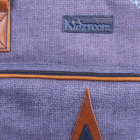 Kidzroom Wickeltasche Super Star mit Applikation - Blau