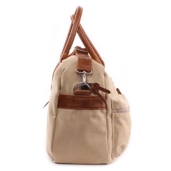 Kidzroom Wickeltasche Vision of Love Canvas - Beige