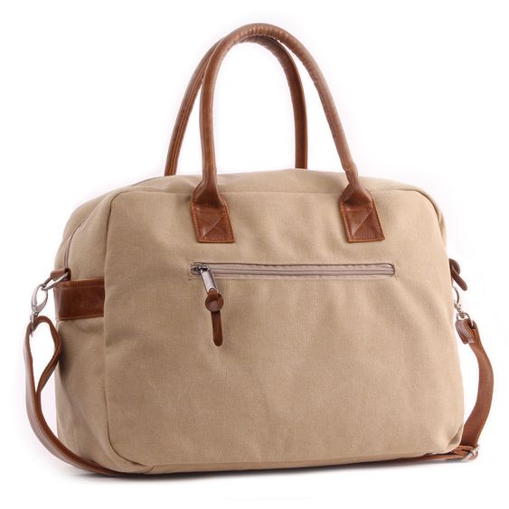 Kidzroom Wickeltasche Vision of Love Canvas - Beige