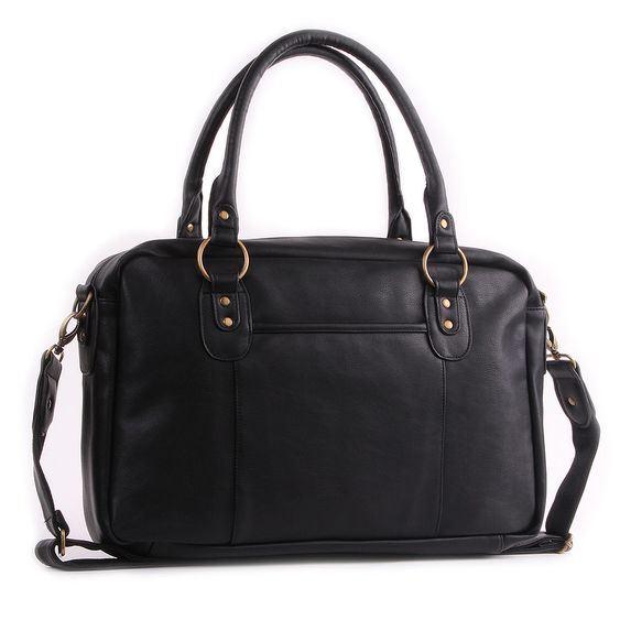 Kidzroom Diaper bag Vision of Love with attached studs - Black