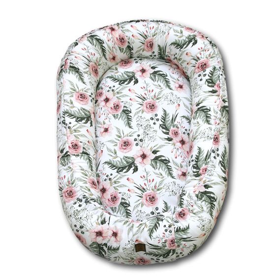KinderConcept Babynest - Blossom - Pink