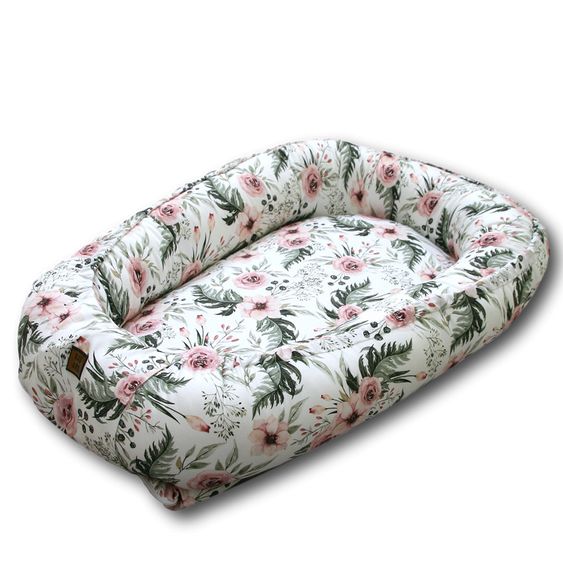 KinderConcept Babynest - Blossom - Pink