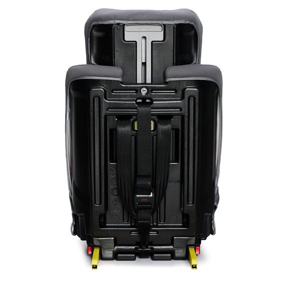 Kinderkraft Siège Auto Enfant SAFETY FIX 2 i-Size À Partir De 15 Mois - 12 Ans (76 Cm - 150 Cm) avec Réducteur De Siège, Incl. Base Isofix & Top Tether - Noir