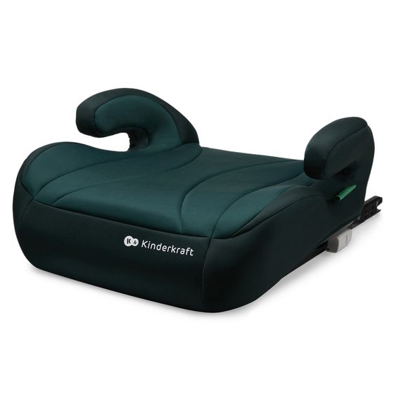 Kinderkraft Sitzerhöhung I-BOOST i-Size (135 cm - 150 cm) inkl. Isofix nur 2,5 kg - Green