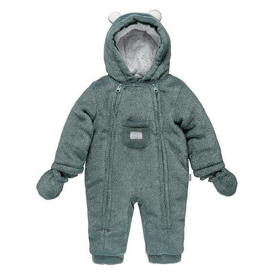 kindsgard Plüsch-Overall Bomo - Petrol - Gr. 50/56