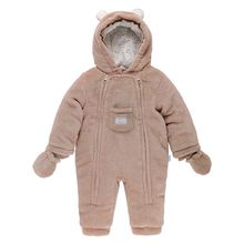 Plüsch-Overall Bomo - Rosa - Gr. 50/56