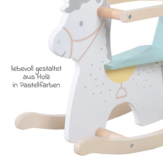 kindsgard Schaukelpferd Hoppeting - Blau