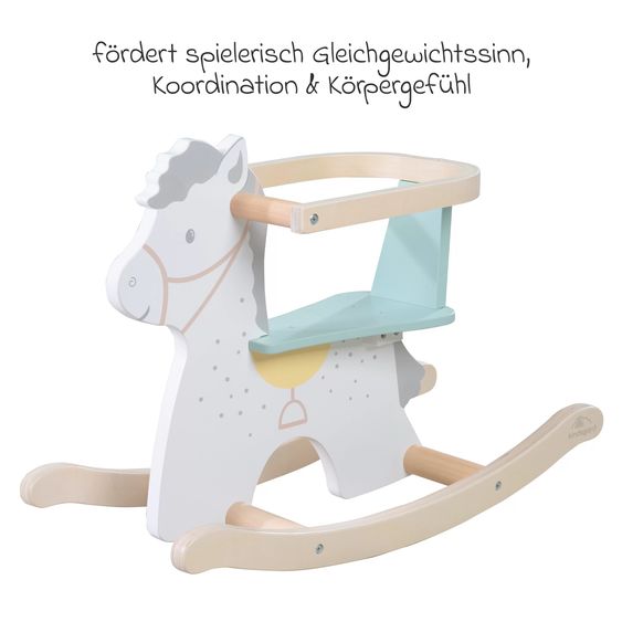 kindsgard Schaukelpferd Hoppeting - Blau