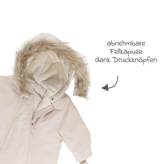 kindsgard Schneeanzug Vinta - Rosa - Gr. 74