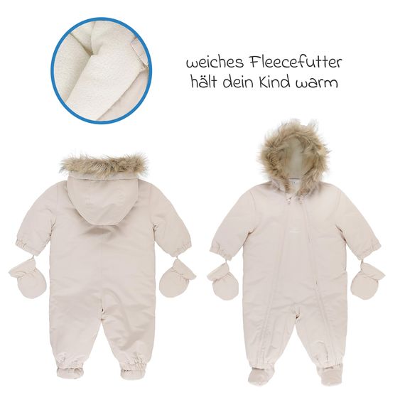 kindsgard Vinta snowsuit - Pink - Size 86