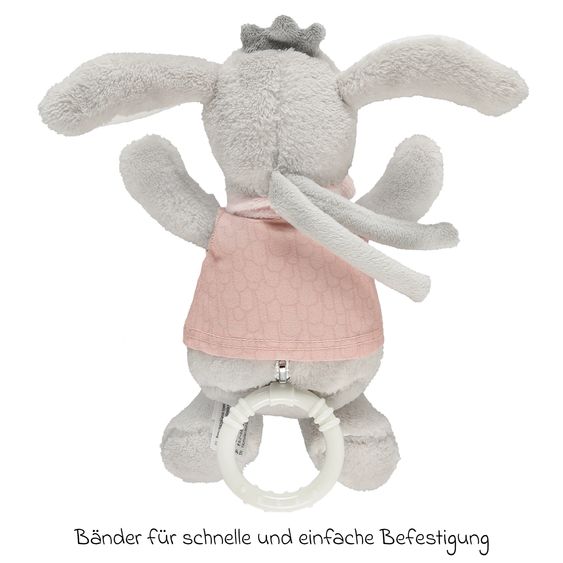 kindsgard Spieluhr Slumma - Esel - Rosa
