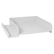 Spogliatoio Tikla per lavatrici con ripiano - grigio