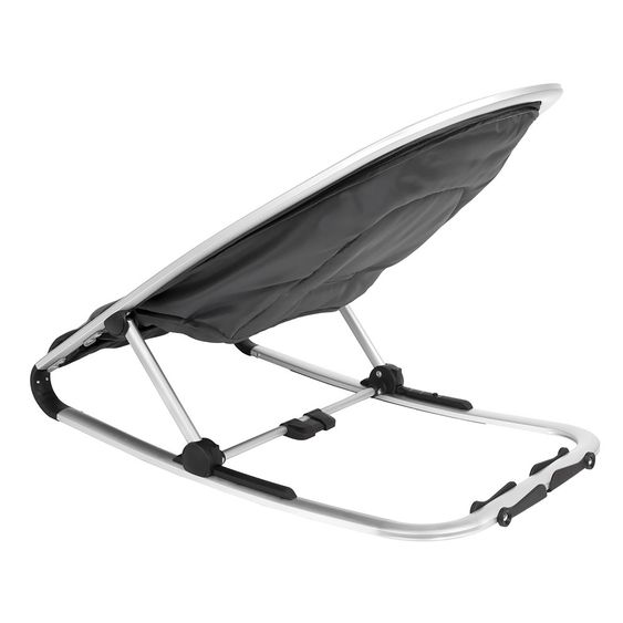 Kindsgut Babywippe - Dunkelgrau / Silber