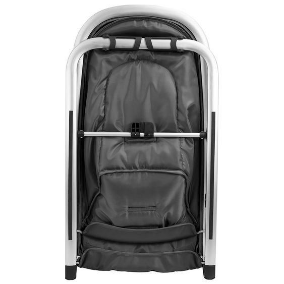 Kindsgut Babywippe - Dunkelgrau / Silber