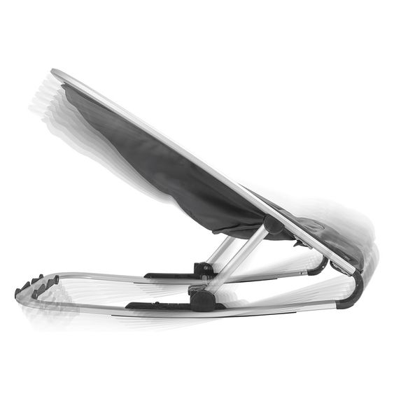 Kindsgut Babywippe - Dunkelgrau / Silber