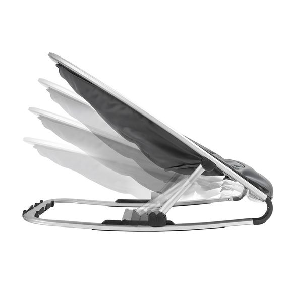 Kindsgut Babywippe - Dunkelgrau / Silber
