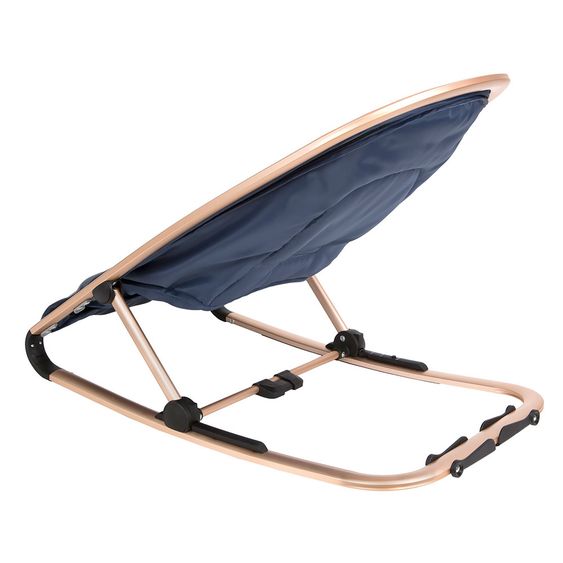 Kindsgut Babywippe - Royalblau / Gold